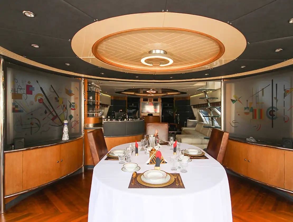 Antalya Yacht Rental 31m Azimut Leonardo 98